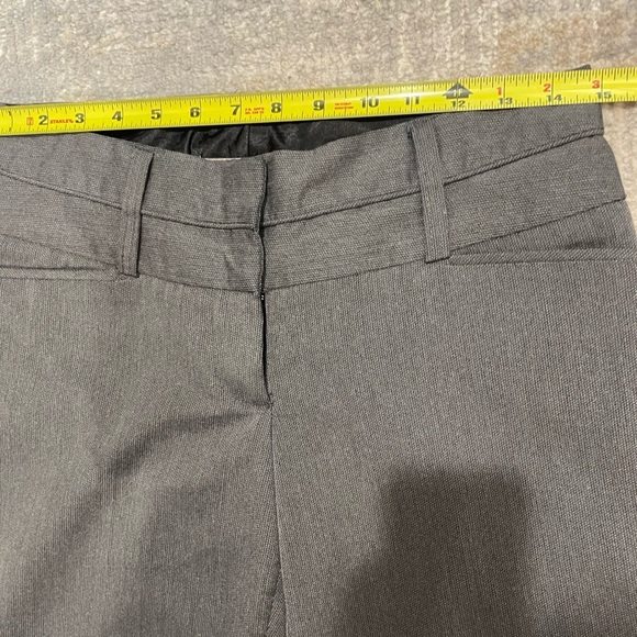 Style That Works By Vanity Gray Dress Pants Juniors Size 3 Y2K Flare Leg - Picture 6 of 11